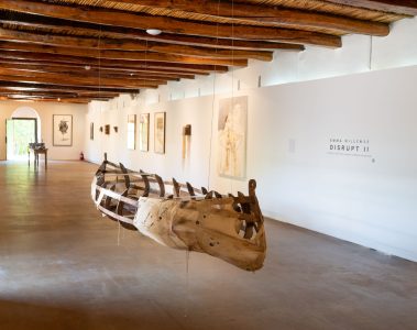 Spier, one of South Africa’s established wine farms, is now the home of Disrupt II, an exhibition showcasing Emma Willemse’s artworks.