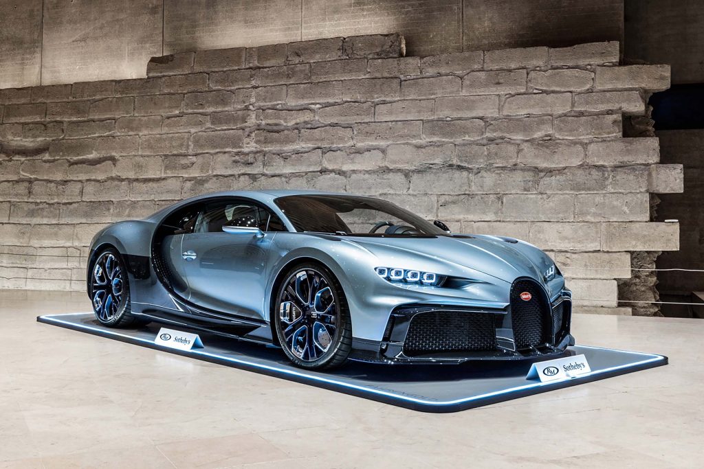 The Bugatti Chiron Profilée, a true automotive solitaire, last year became the most valuable new car ever auctioned.
